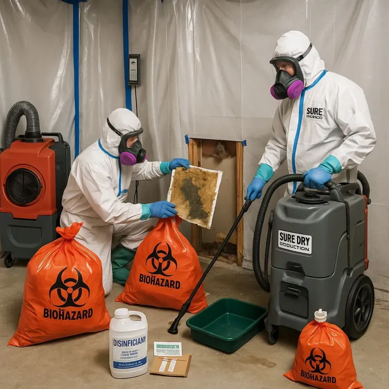 Contaminated Water Handling Protocols process in Millville, MA