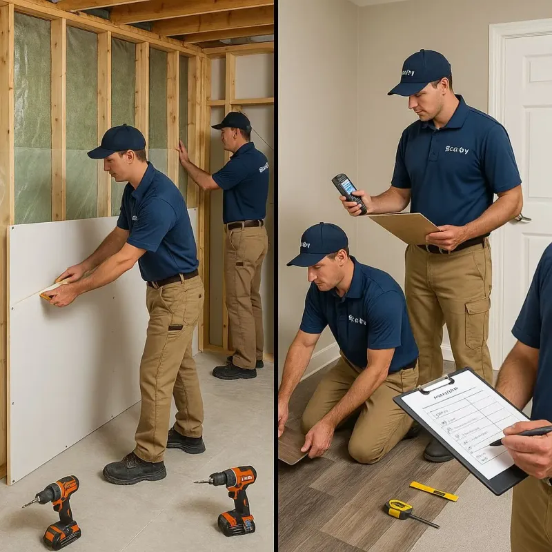 Repairs and Reconstruction process in Millville, MA